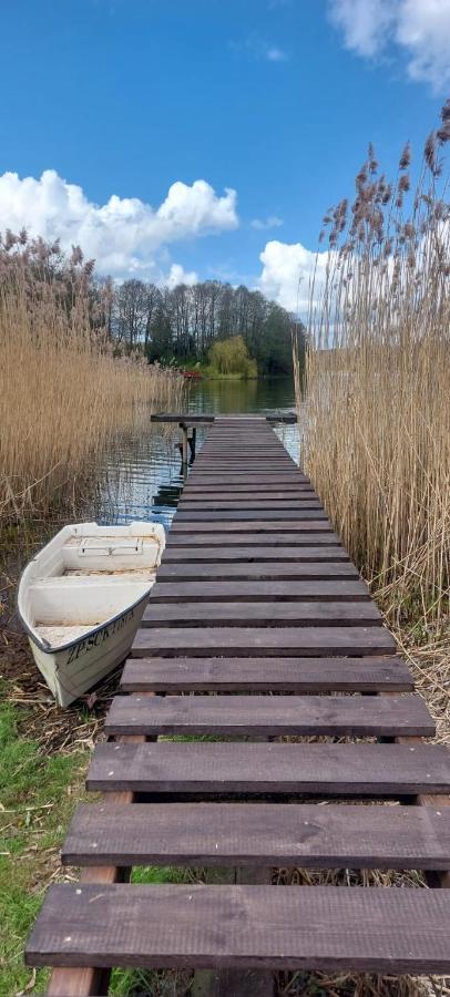 Domek Nad Jeziorem Bystrzyna Świdwin Exterior foto